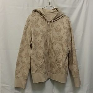 Hoodie with floral design